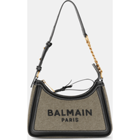 Sac B-Army canvas en toile avec empiècements en cuir – Balmain