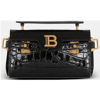 Sac B-Buzz 19 en cuir effet crocodile – Balmain