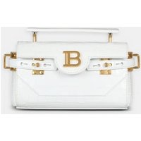 Sac B-Buzz 19 en cuir embossé crocodile – Balmain