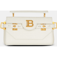 Sac B-Buzz 19 en cuir grainé monogramme – Balmain