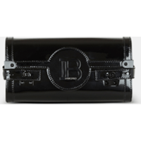 Sac B-Buzz Pouch 23 en cuir verni – Balmain