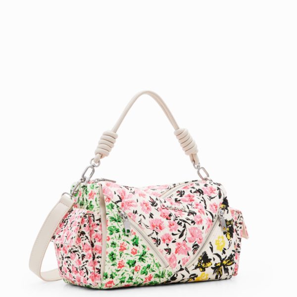 Sac M toile fleurs – Desigual