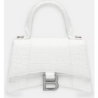 Sac à Main Hourglass Modèle XS Embossé Crocodile – Balenciaga