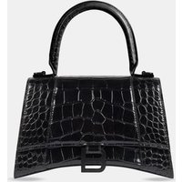 Sac à Main Hourglass Petit Modèle Embossé Crocodile – Balenciaga