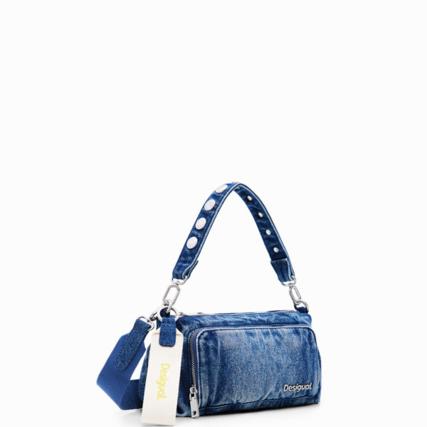 Sac à bandoulière S denim clous – Desigual