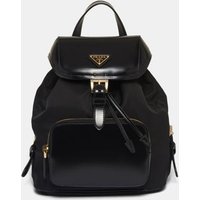Sac à dos en Re-nylon et cuir brossé – Prada