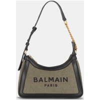 Sac à main B-Army en toile avec empiècements en cuir – Balmain