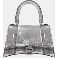 Sac à main Hourglass XS à imprimé denim – Balenciaga