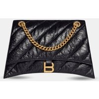 Sac à main avec chaîne Crush M en cuir matelassé – Balenciaga
