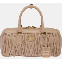 Sac besace Arcadie en cuir effet matelassé – Miu Miu