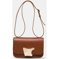 Sac besace en cuir à boucle signature – Santoni