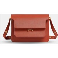 Sac besace en cuir grainé – Marni