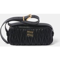 Sac besace en cuir nappa matelassé – Miu Miu