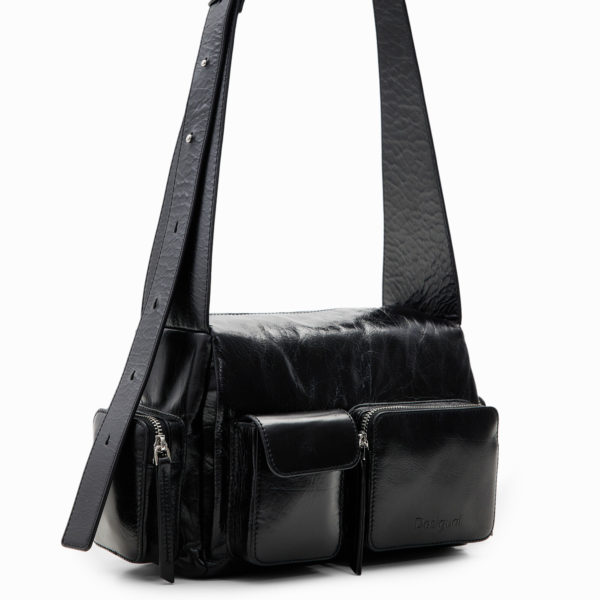 Sac moyen cuir poches – Desigual