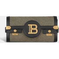 Sac pochette B-Buzz 23 en toile – Balmain