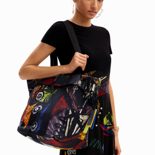 Sac shopping L réversible M. Christian Lacroix – Desigual