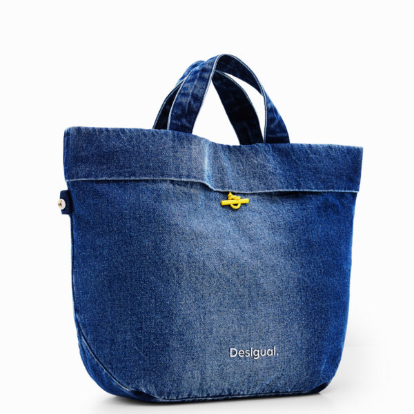 Sac shopping L réversible denim – Desigual