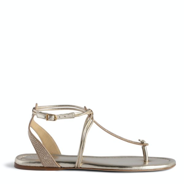 Sandales Moonstar Gold – Taille 41 – Femme – Zadig & Voltaire