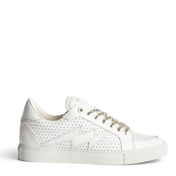 Sneakers Basses Zv1747 La Flash Blanc – Taille 36 – Femme – Zadig & Voltaire