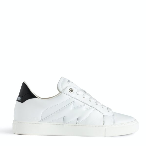 Sneakers Basses Zv1747 La Flash Blanc – Taille 36 – Femme – Zadig & Voltaire