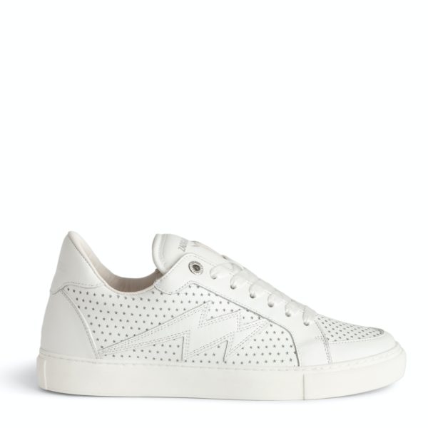 Sneakers Basses Zv1747 La Flash Blanc – Taille 38 – Femme – Zadig & Voltaire