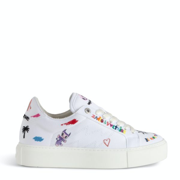 Sneakers Basses Zv1747 La Flash Chunky Blanc – Taille 40 – Femme – Zadig & Voltaire