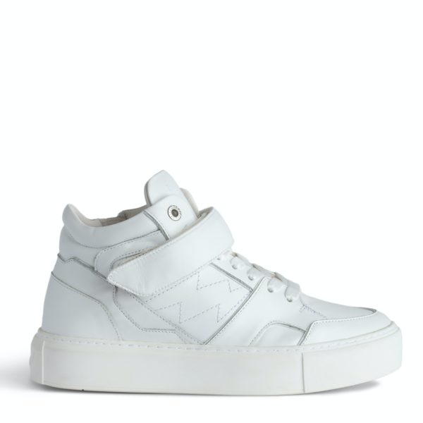 Sneakers Mi-Hautes Zv1747 Flash Chunky Blanc – Taille 39 – Femme – Zadig & Voltaire