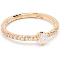 Solitaire Absolu.e 0.25 carat pavé – Loyal.e Paris