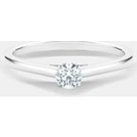 Solitaire My First De Beers DB Classic taille brillant en platine – De Beers Jewellers