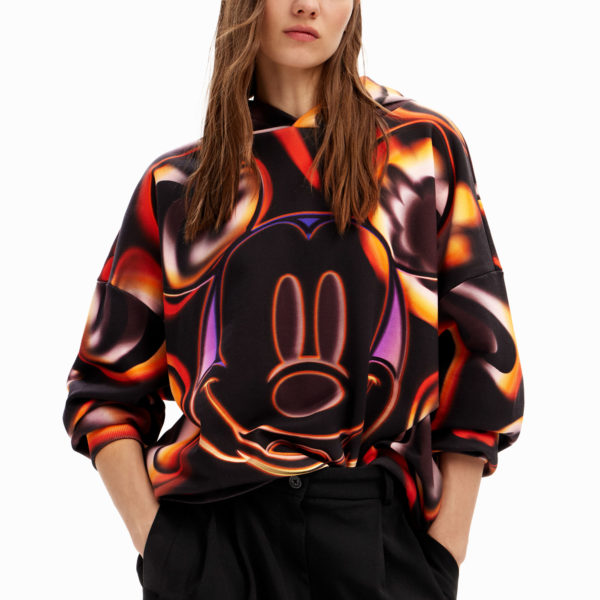 Sweat-shirt oversize Mickey Mouse – Desigual