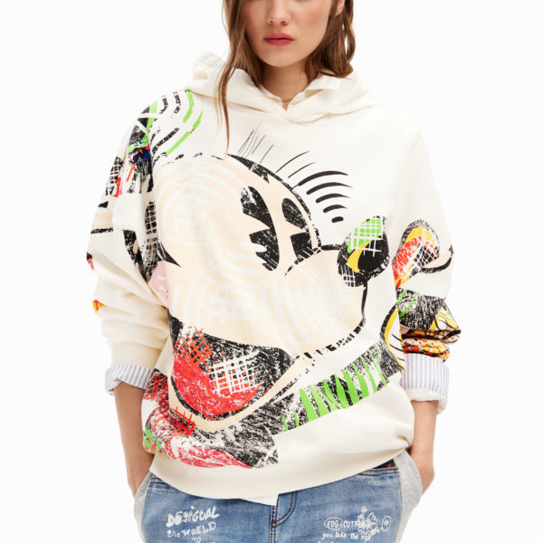 Sweat-shirt oversize Mickey Mouse – Desigual