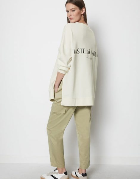 Sweat-shirt oversize pourvu de fentes le long des coutures latérales – Marc O’Polo