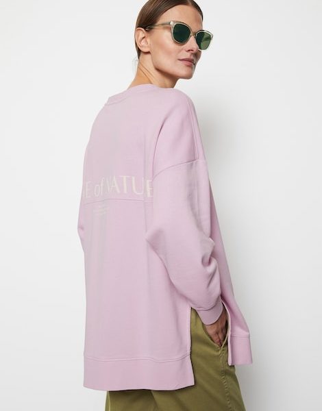 Sweat-shirt oversize pourvu de fentes le long des coutures latérales – Marc O’Polo