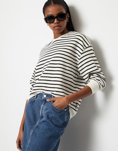Sweat-shirt rayé oversize – Marc O’Polo