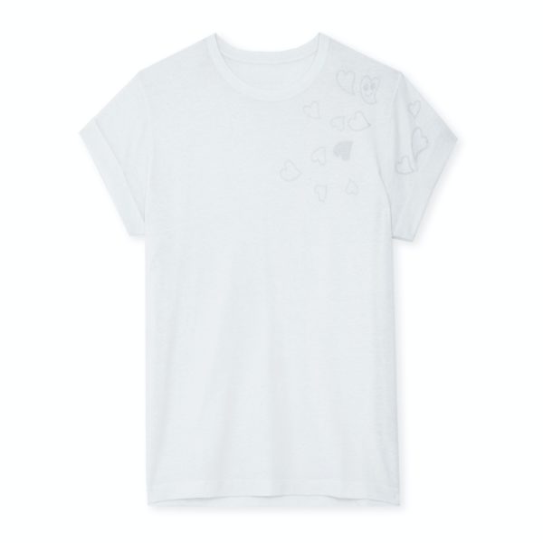 T-Shirt Anya Blanc – Taille S – Femme – Zadig & Voltaire