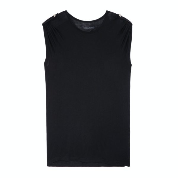 T-Shirt Donate Bijoux Noir – Taille S – Femme – Zadig & Voltaire