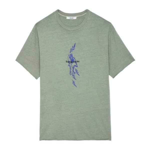 T-Shirt Thilo Trellis – Taille Xl – Homme – Zadig & Voltaire