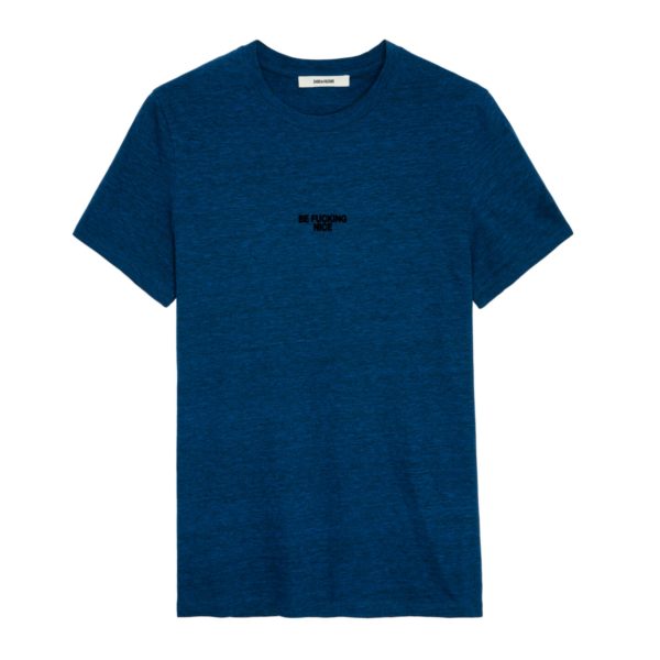 T-Shirt Tommy Electric Blue – Taille S – Homme – Zadig & Voltaire