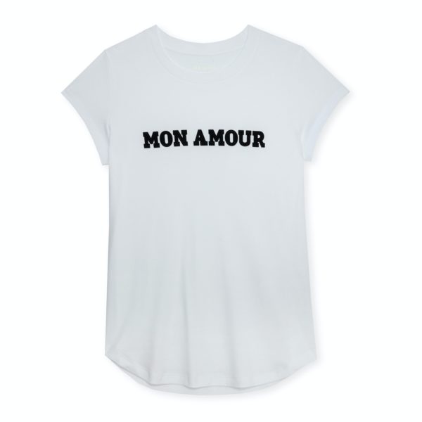 T-Shirt Woop Mon Amour Blanc – Taille Xs – Femme – Zadig & Voltaire