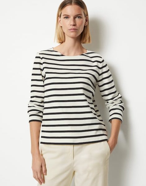 T-shirt long style breton regular - Marc O'Polo