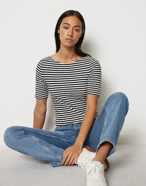 T-shirt rayé slim – Marc O’Polo