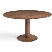 Table ronde en noyer 6 couverts, Bobeno – AM.PM