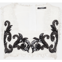 Top à bretelles en tweed Baroque – Balmain