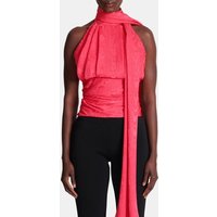 Top sans manches à col drapé – Balmain