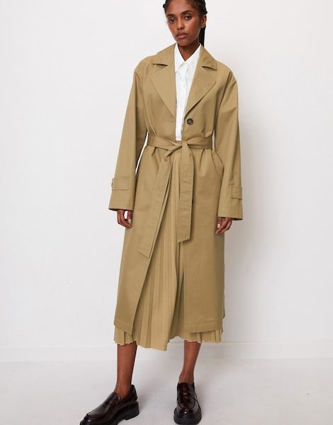 Trench-coat ceinturé, coupe regular – Marc O’Polo