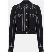 Veste Western en crêpe – Balmain