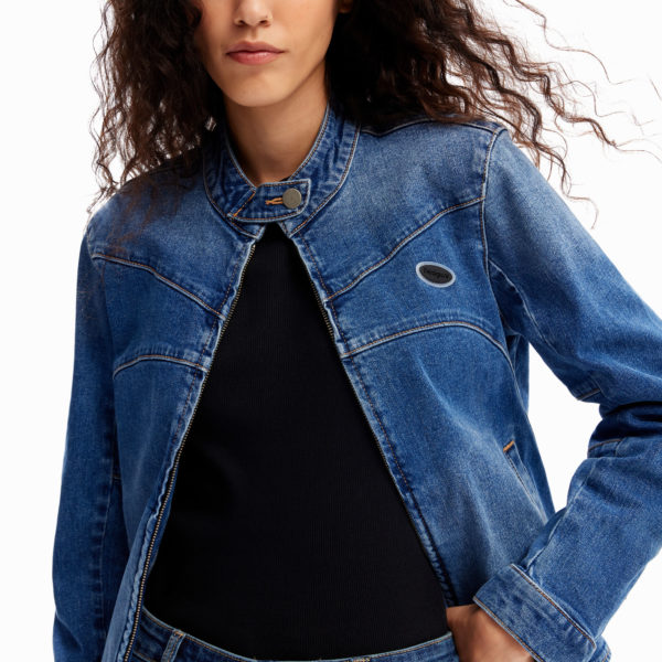 Veste biker jean – Desigual