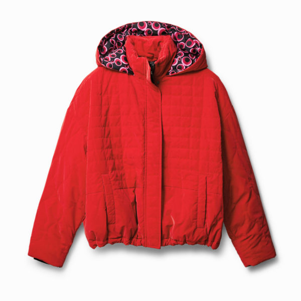 Veste courte à capuche matelassée – Desigual