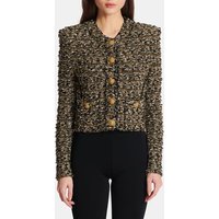 Veste courte en tweed lurex – Balmain