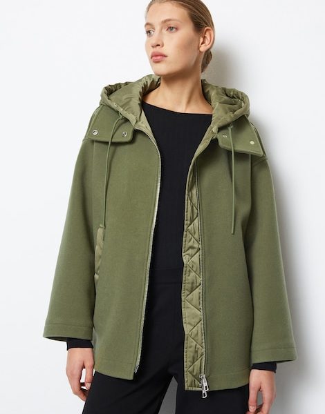 Veste en laine style cape relaxed – Marc O’Polo